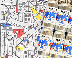 Beak Beers and Tea Towel